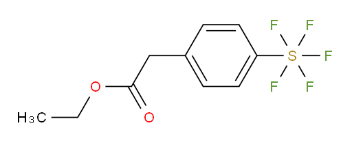 ethyl 2-(4-(pentafluoromercapto)phenyl)acetate