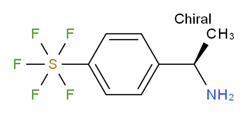 [4-[(1R)-1-Aminoethyl]phenyl]sulfur pentafluoride