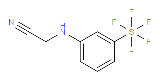 [3-[(Cyanomethyl)amino]phenyl]sulfur pentafluoride
