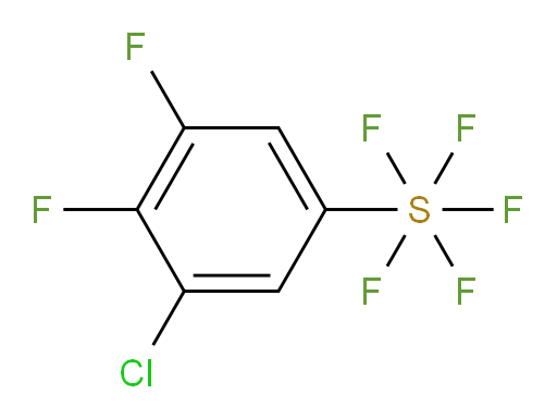 (3-chloro-4,5-difluorophenyl)sulfur pentafluoride