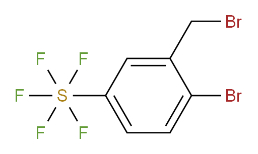 [4-Bromo-3-(bromomethyl)phenyl]sulfur pentafluoride