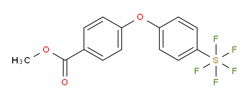 [4-[4-(methoxycarbonyl)phenoxy]phenyl]sulfur pentafluoride