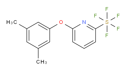 6-(3,5-dimethylphenoxy)pyridine-2-ylsulfur pentafluoride