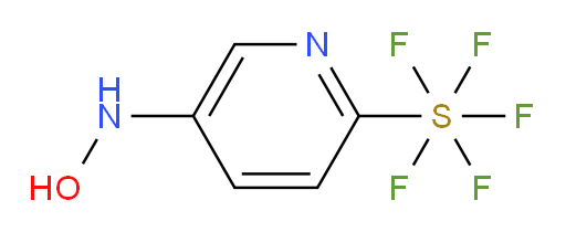 5-(hydroxyamino)pyridine-2-ylsulfur pentafluoride