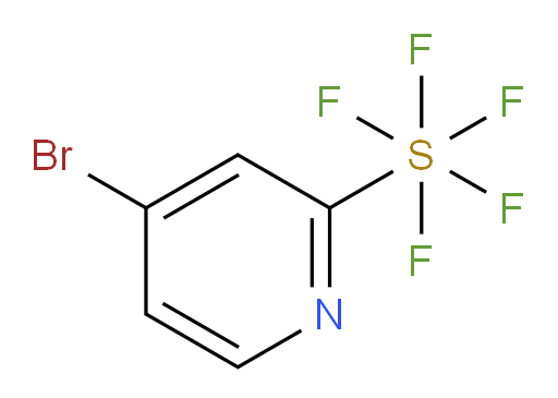4-bromopyridine-2-ylsulfur pentafluoride
