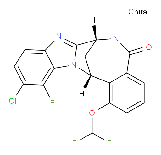 (7R,14R)-11-chloro-1-(difluoromethoxy)-12-fluoro-6,7-dihydro-7,14-Methanobenzimidazo[1,2-b][2,5]benzodiazocin-5(14H)--one