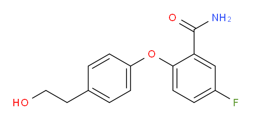 5-fluoro-2-(4-(2-hydroxyethyl)phenoxy)benzamide