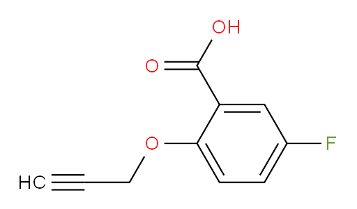 5-fluoro-2-(prop-2-yn-1-yloxy)benzoic acid