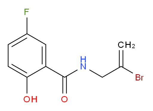 N-(2-bromoallyl)-5-fluoro-2-hydroxybenzamide