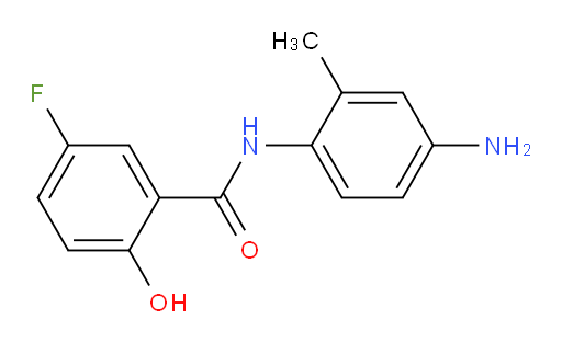 N-(4-amino-2-methylphenyl)-5-fluoro-2-hydroxybenzamide