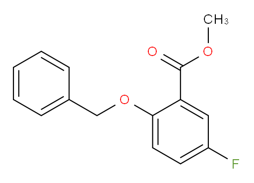 methyl 2-(benzyloxy)-5-fluorobenzoate