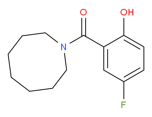 azocan-1-yl(5-fluoro-2-hydroxyphenyl)methanone