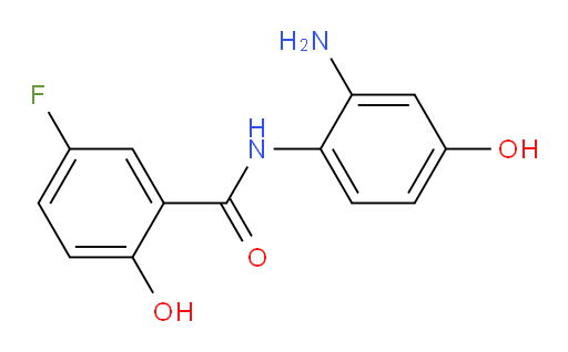 N-(2-amino-4-hydroxyphenyl)-5-fluoro-2-hydroxybenzamide