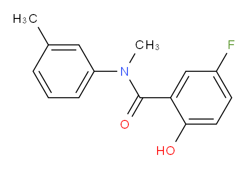 5-fluoro-2-hydroxy-N-methyl-N-(m-tolyl)benzamide