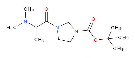 tert-butyl 3-(2-(dimethylamino)propanoyl)imidazolidine-1-carboxylate