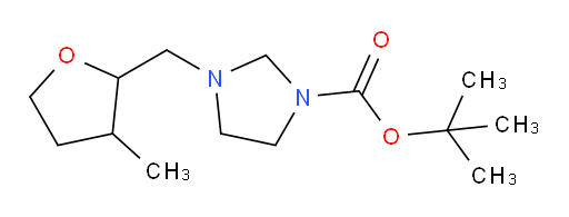 tert-butyl 3-((3-methyltetrahydrofuran-2-yl)methyl)imidazolidine-1-carboxylate
