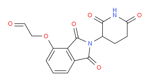 2-((2-(2,6-dioxopiperidin-3-yl)-1,3-dioxoisoindolin-4-yl)oxy)acetaldehyde