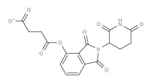 4-((2-(2,6-dioxopiperidin-3-yl)-1,3-dioxoisoindolin-4-yl)oxy)-4-oxobutanoate