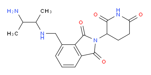 4-(((3-aminobutan-2-yl)amino)methyl)-2-(2,6-dioxopiperidin-3-yl)isoindoline-1,3-dione