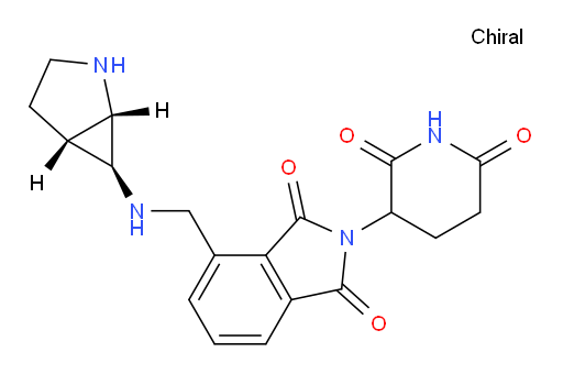 4-(((1S,5R,6S)-2-azabicyclo[3.1.0]hexan-6-ylamino)methyl)-2-(2,6-dioxopiperidin-3-yl)isoindoline-1,3-dione