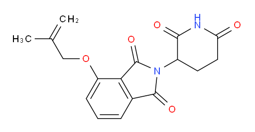 2-(2,6-dioxopiperidin-3-yl)-4-((2-methylallyl)oxy)isoindoline-1,3-dione