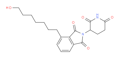 2-(2,6-dioxopiperidin-3-yl)-4-(7-hydroxyheptyl)isoindoline-1,3-dione