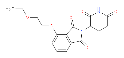 2-(2,6-dioxopiperidin-3-yl)-4-(2-ethoxyethoxy)isoindoline-1,3-dione