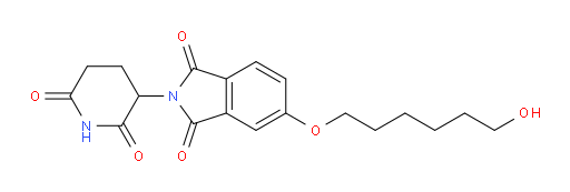 2-(2,6-dioxopiperidin-3-yl)-5-((6-hydroxyhexyl)oxy)isoindoline-1,3-dione