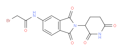 2-bromo-N-(2-(2,6-dioxopiperidin-3-yl)-1,3-dioxoisoindolin-5-yl)acetamide