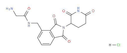 2-amino-N-((2-(2,6-dioxopiperidin-3-yl)-1,3-dioxoisoindolin-4-yl)methyl)acetamide hydrochloride