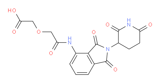 2-(2-((2-(2,6-dioxopiperidin-3-yl)-1,3-dioxoisoindolin-4-yl)amino)-2-oxoethoxy)acetic acid