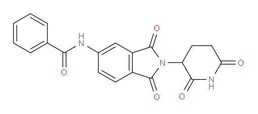 N-(2-(2,6-dioxopiperidin-3-yl)-1,3-dioxoisoindolin-5-yl)benzamide