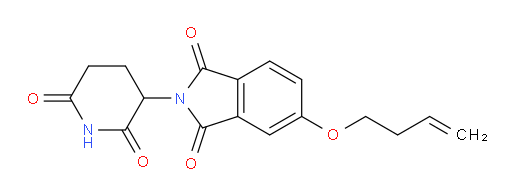 5-(but-3-en-1-yloxy)-2-(2,6-dioxopiperidin-3-yl)isoindoline-1,3-dione