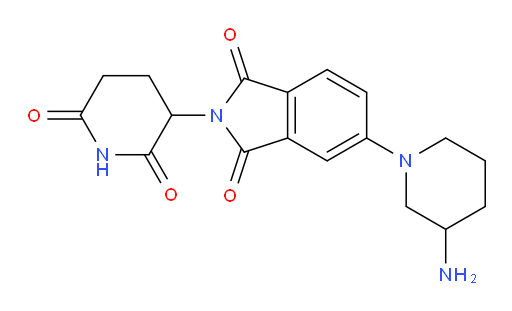 5-(3-aminopiperidin-1-yl)-2-(2,6-dioxopiperidin-3-yl)isoindoline-1,3-dione