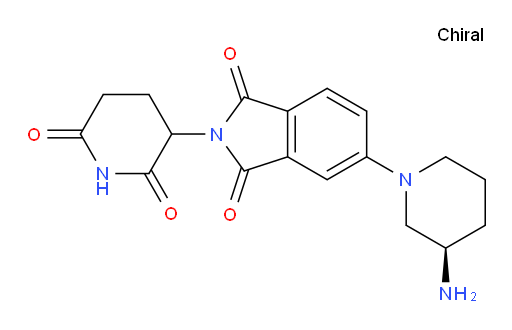 5-((R)-3-aminopiperidin-1-yl)-2-(2,6-dioxopiperidin-3-yl)isoindoline-1,3-dione