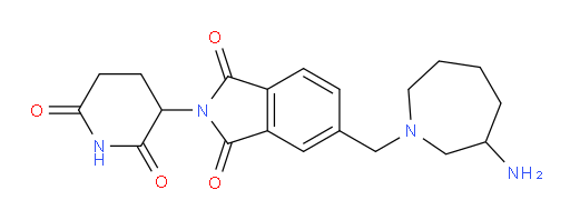 5-((3-aminoazepan-1-yl)methyl)-2-(2,6-dioxopiperidin-3-yl)isoindoline-1,3-dione
