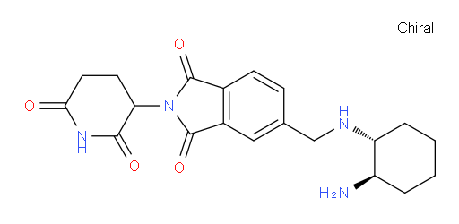 5-((((1R,2R)-2-aminocyclohexyl)amino)methyl)-2-(2,6-dioxopiperidin-3-yl)isoindoline-1,3-dione