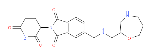 5-((((1,4-oxazepan-2-yl)methyl)amino)methyl)-2-(2,6-dioxopiperidin-3-yl)isoindoline-1,3-dione