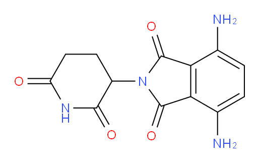 4,7-diamino-2-(2,6-dioxopiperidin-3-yl)isoindoline-1,3-dione