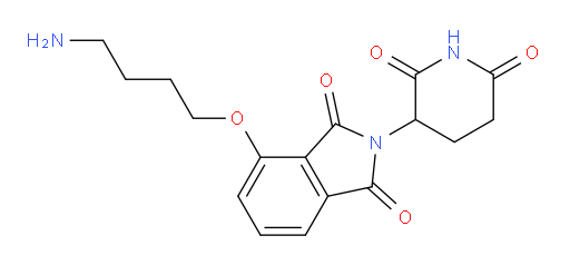 4-(4-aminobutoxy)-2-(2,6-dioxopiperidin-3-yl)isoindoline-1,3-dione