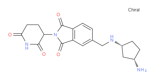 5-((((1R,3S)-3-aminocyclopentyl)amino)methyl)-2-(2,6-dioxopiperidin-3-yl)isoindoline-1,3-dione