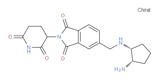 5-((((1R,2S)-2-aminocyclopentyl)amino)methyl)-2-(2,6-dioxopiperidin-3-yl)isoindoline-1,3-dione