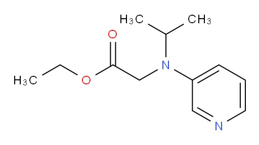 ethyl 2-(isopropyl(pyridin-3-yl)amino)acetate