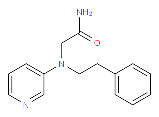 2-(phenethyl(pyridin-3-yl)amino)acetamide
