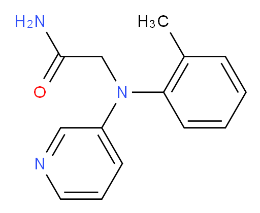 2-(pyridin-3-yl(o-tolyl)amino)acetamide