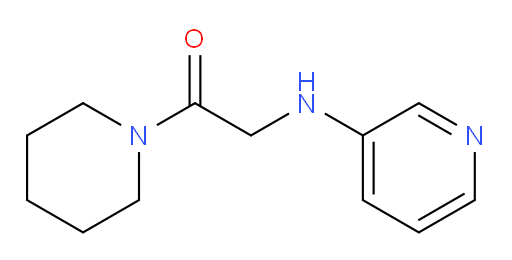 1-(piperidin-1-yl)-2-(pyridin-3-ylamino)ethanone