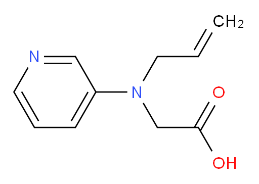 2-(allyl(pyridin-3-yl)amino)acetic acid