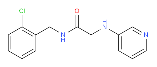 N-(2-chlorobenzyl)-2-(pyridin-3-ylamino)acetamide