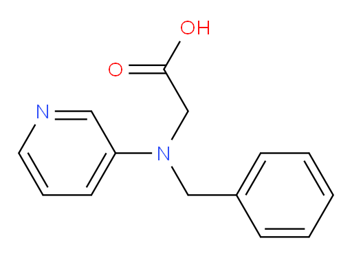 2-(benzyl(pyridin-3-yl)amino)acetic acid