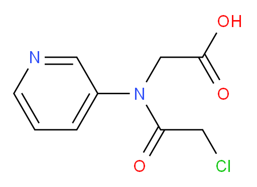 2-(2-chloro-N-(pyridin-3-yl)acetamido)acetic acid